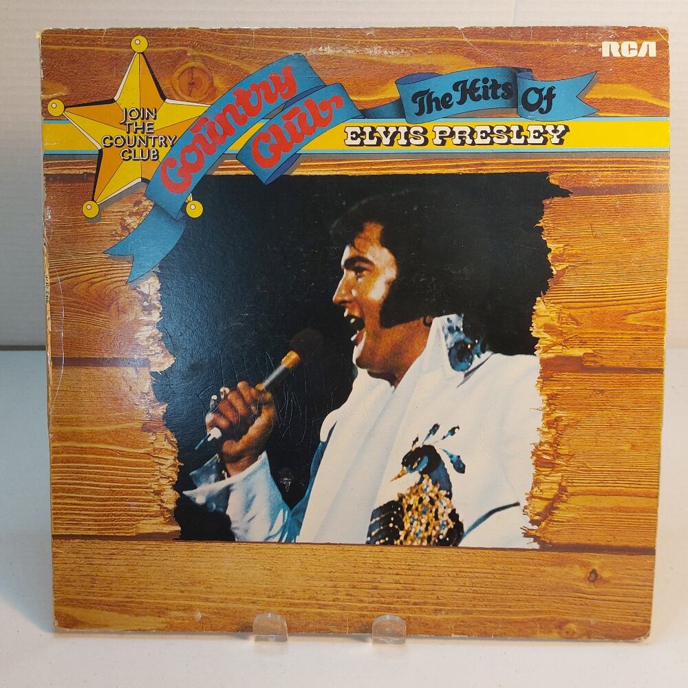 Elvis Presley Country Club ~ The Hits of Elvis Presley (Vinyl LP, 1977)